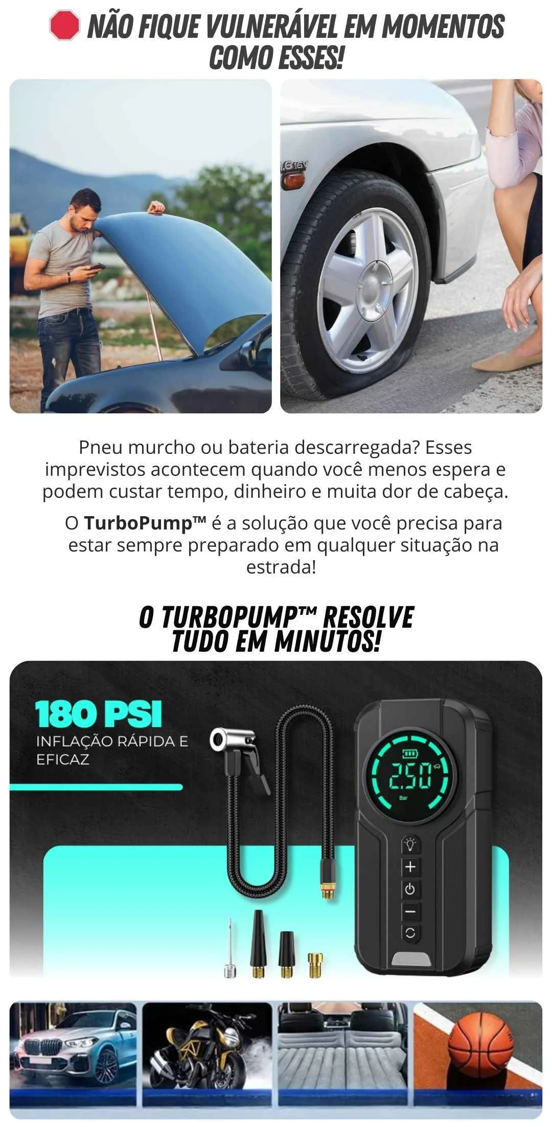 Compressor de ar digital integrado
